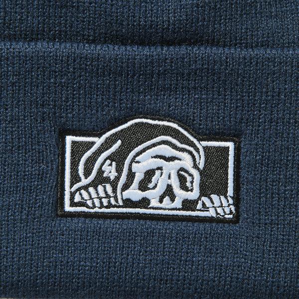Lurking Class Box Logo Beanie - Navy