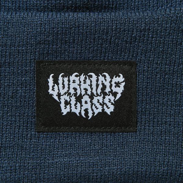 Lurking Class Box Logo Beanie - Navy