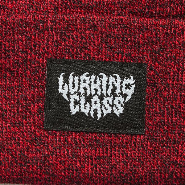 Lurking Class Box Logo Beanie - Red
