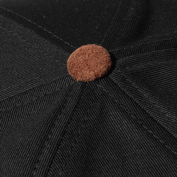 lurking Class Box Logo Snapback - Black/ Brown