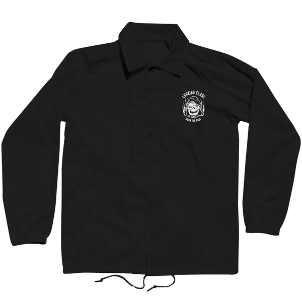 Lurking Class Burn The Past Coaches Jacket - Black