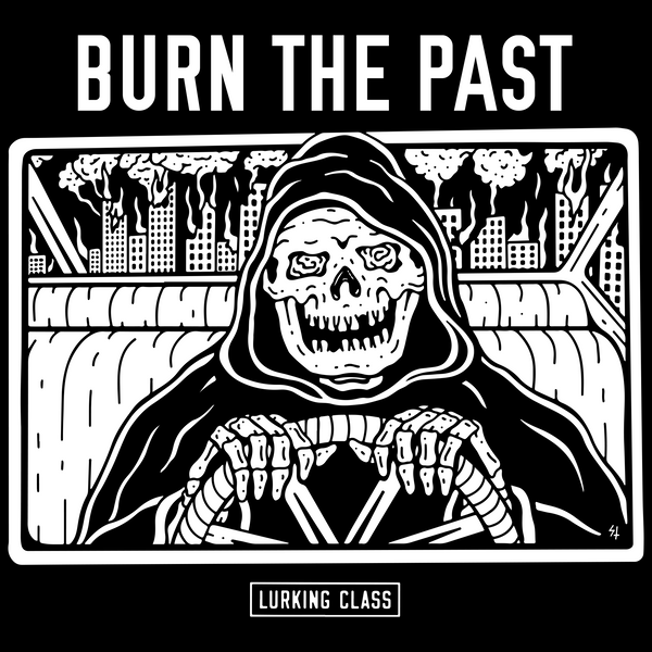 Lurking Class Burn The Past Coaches Jacket - Black