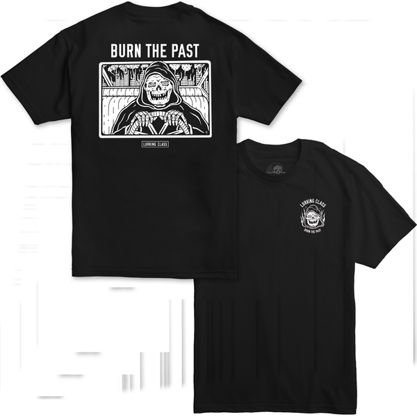 Lurking Class Burn The Past Tee - Black