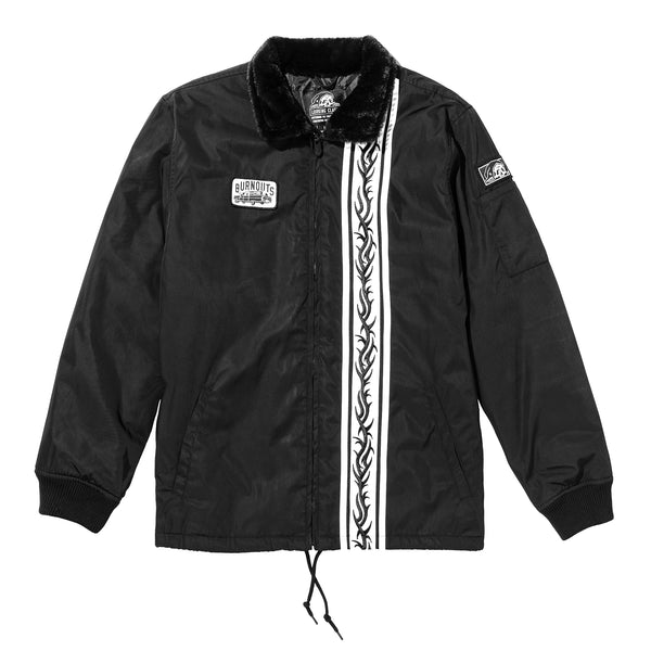 lurking class Burnouts Mechanics Jacket - Black
