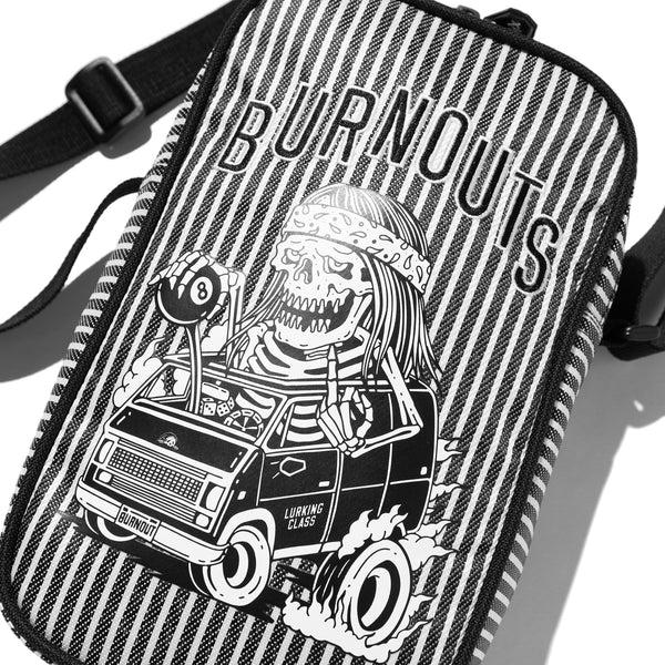 Lurking Class Burnouts Side Bag - Black/White