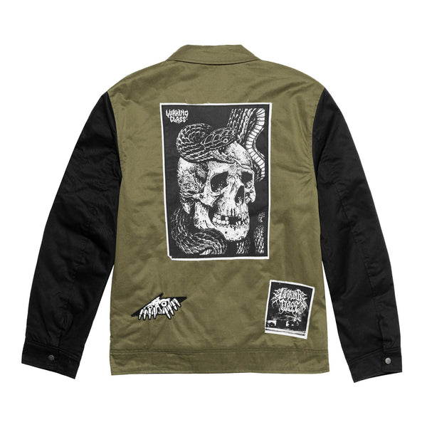 lurking class D.I.Y. Gas Jacket - Military Green
