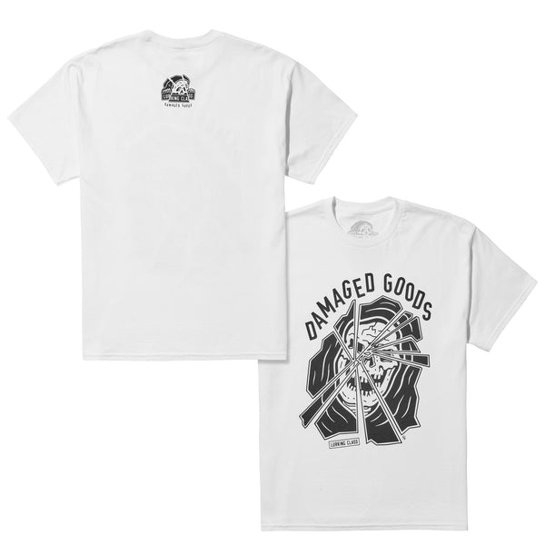 Lurking Class Damaged Goods Tee - White