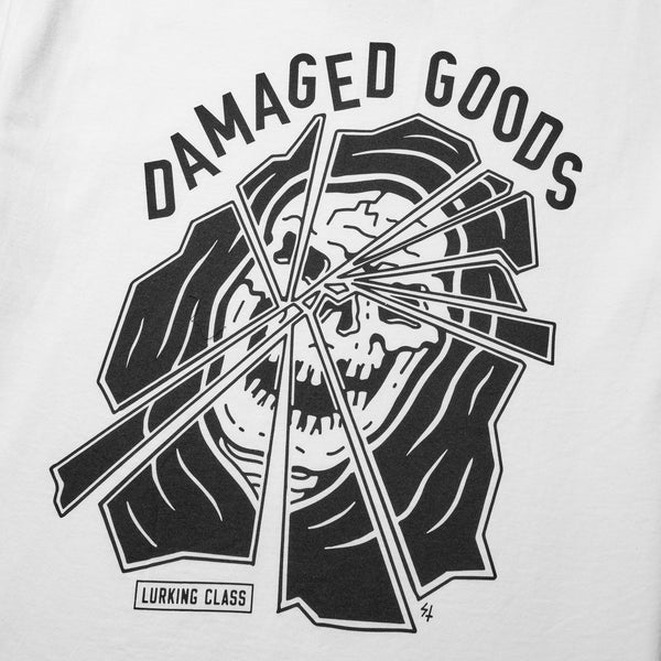 Lurking Class Damaged Goods Tee - White