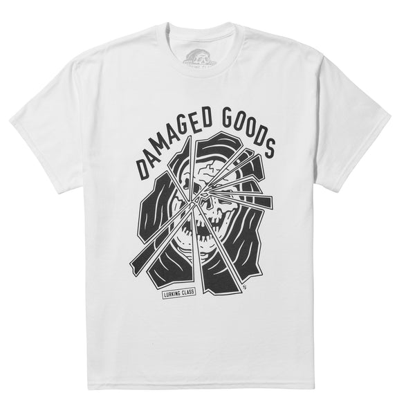 lurking class Damaged Goods Tee - White