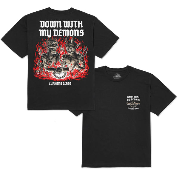 Lurking Class Demons X Stikker Tee - Black