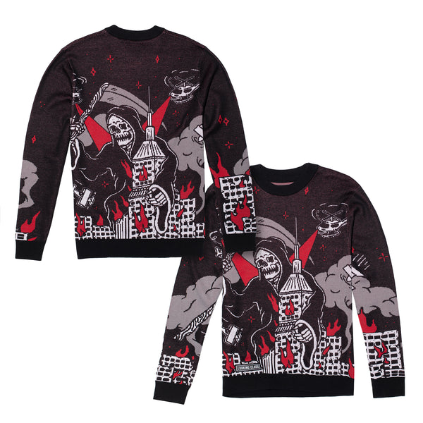 Lurking Class Destroy Sweater - Black