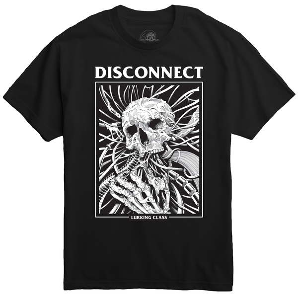 lurking class Disconnect Tee - Black