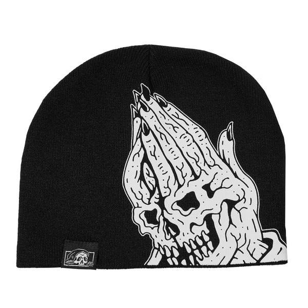 lurking class Don't Pray For Me Beanie - Black