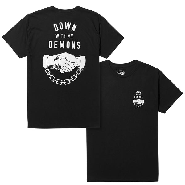 Lurking Class Down With My Demons Tee - Black