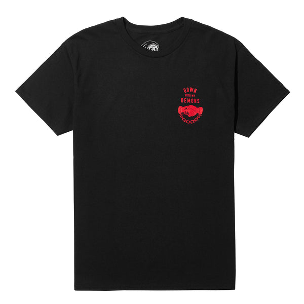 Lurking Class Down With My Demons Tee - Black/ Red