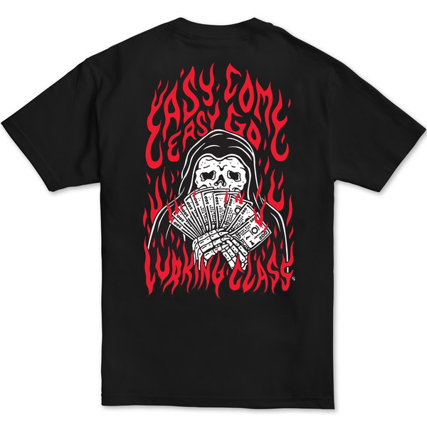 lurking class Easy Come Easy Go Tee - Black