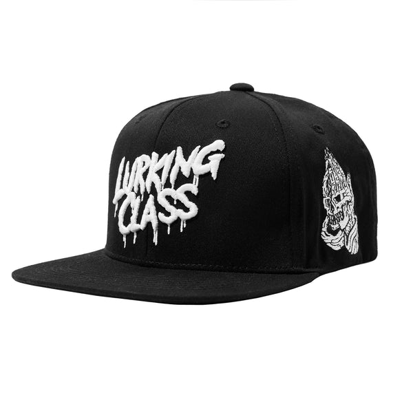 Lurking Class Flash Art Snapback - Black