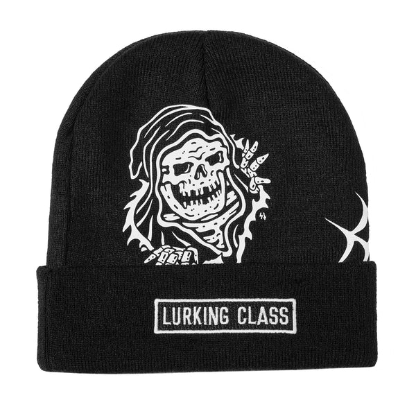 Lurking Class Flash Box Logo Beanie - Black