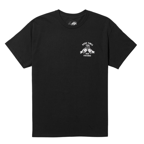 Lurking Class Good Times Bad Friends Tee - Black