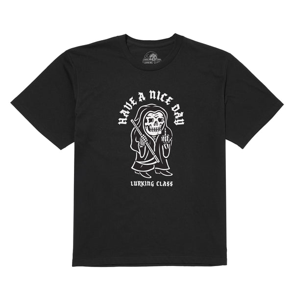 lurking class Greetings Tee - Black