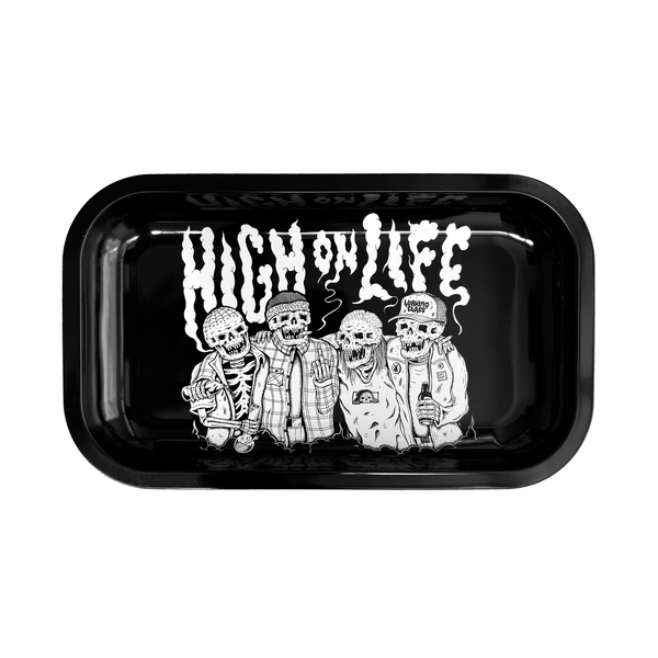 lurking class High On Life Rolling Tray - Black