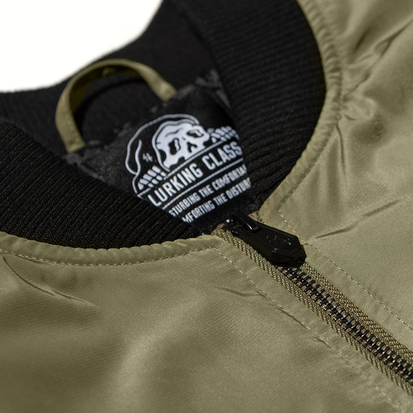 Lurking Class LC Team Bomber Jacket - Military Green