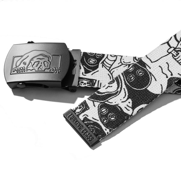 Lurking Class Mob Belt - Black/White