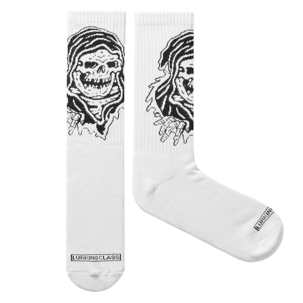 Lurking Class Nice Day Socks - Black/White