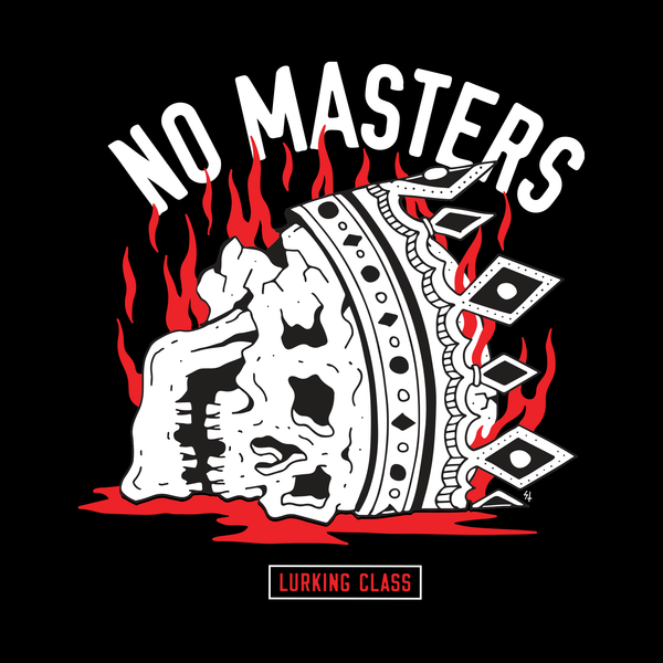 Lurking Class No Masters Hoodie - Black