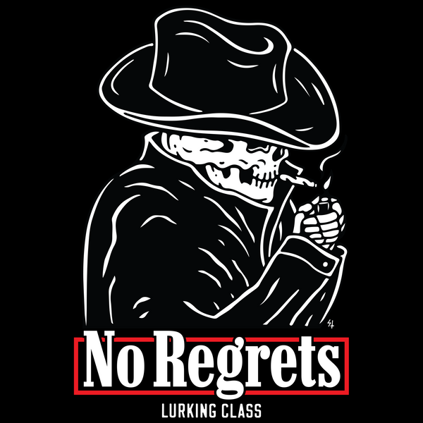 Lurking Class No Regrets Tee - Black