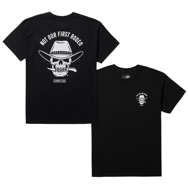 Lurking Class Not Our First Rodeo Tee - Black