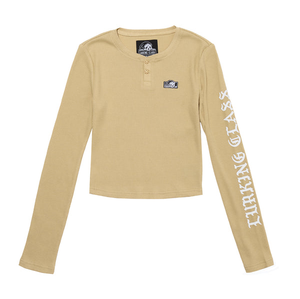 lurking class OE Cream Women's Thermal Top