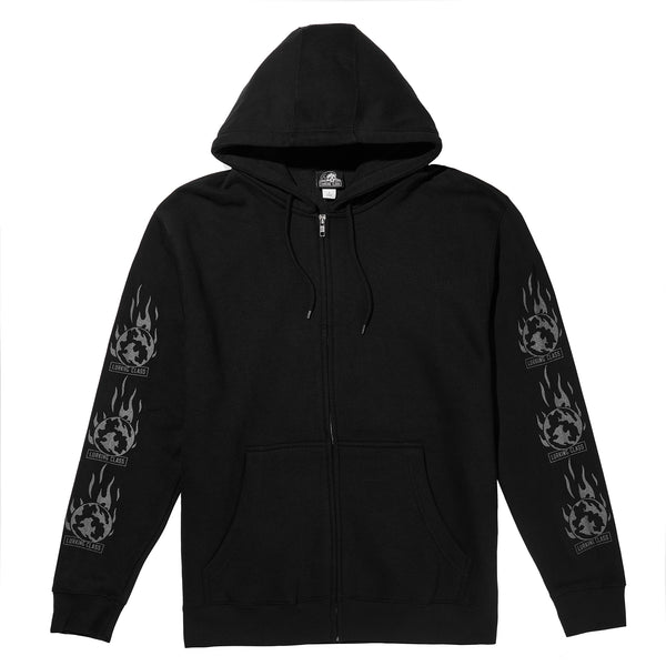 Lurking Class Party's Over II Zip Hoodie - Black