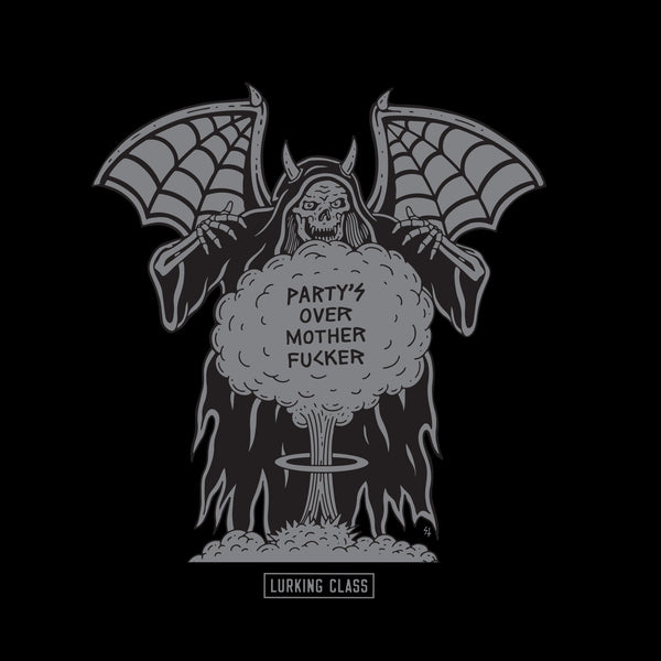 Lurking Class Party's Over II Zip Hoodie - Black