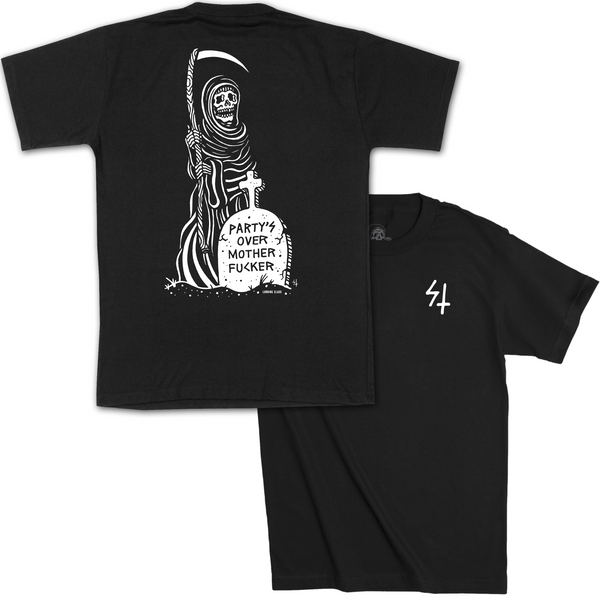 Lurking Class Partys Over Tee - Black