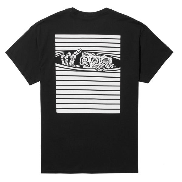 lurking class Peeking Tee - Black