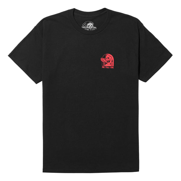 Lurking Class Pie Till I Die Tee - Black/ Red