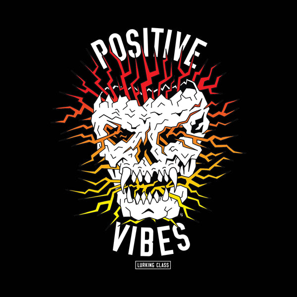 Lurking Class Positive Vibes Tee - Black
