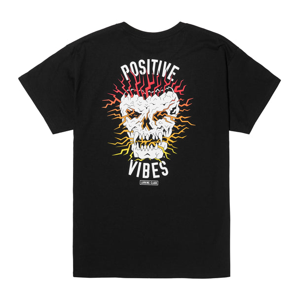 lurking class Positive Vibes Tee - Black