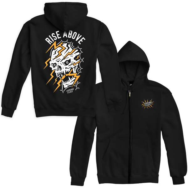 Lurking Class Rise Above Zip Hoodie - Black