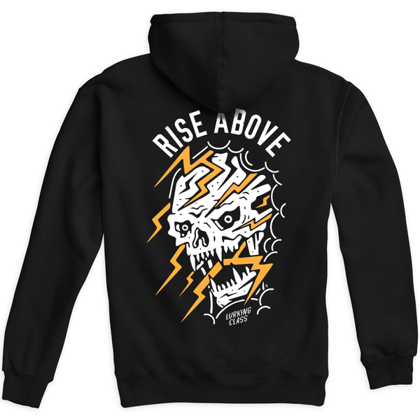 lurking class Rise Above Zip Hoodie - Black