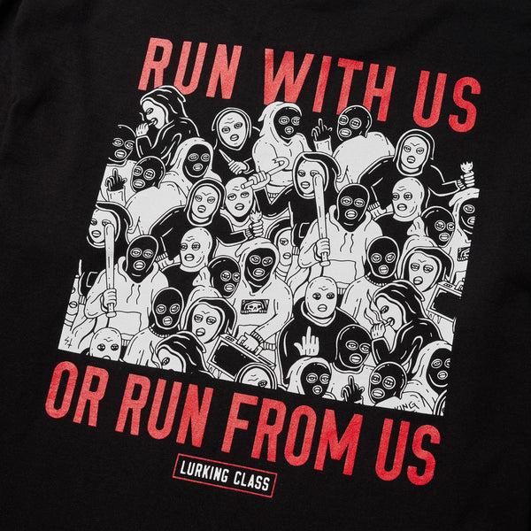 Lurking Class Run With Us Long Sleeve - Black