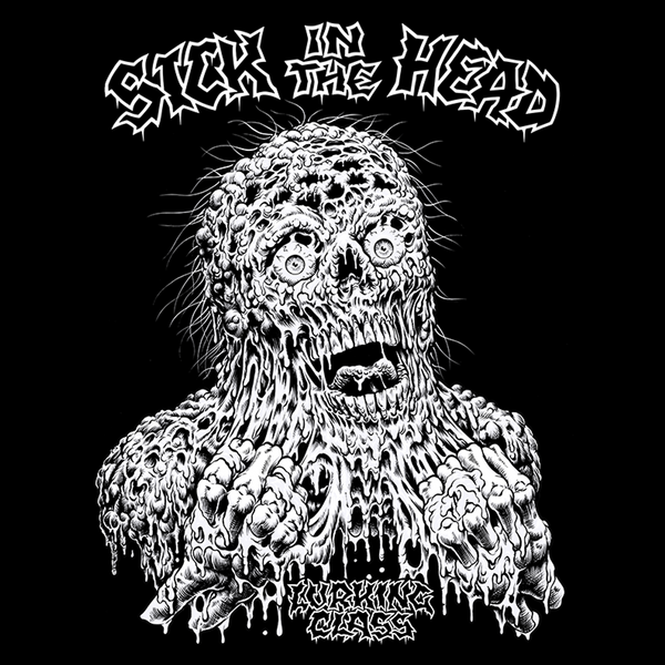Lurking Class Sick In The Head X Stikker Tee - Black