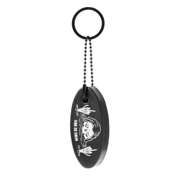 Lurking Class Sink Or Swim Floaty Keychain - Black