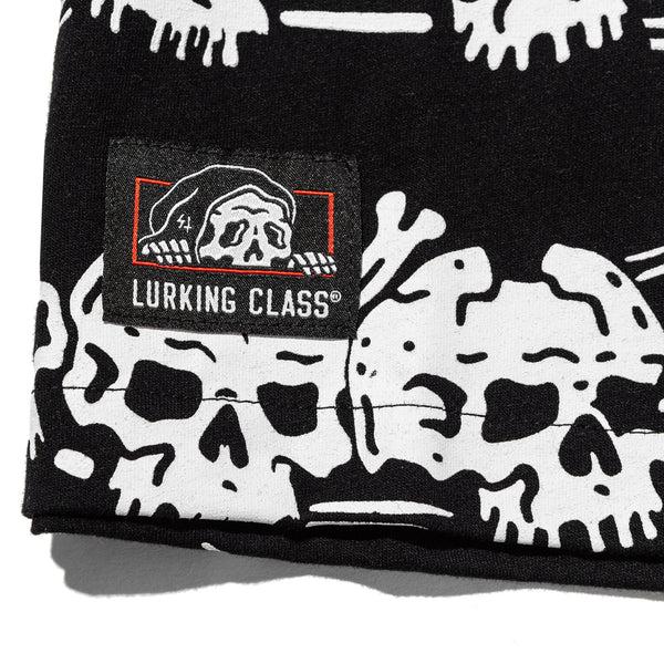 Lurking Class Skulls Stripe Long Sleeve - Black