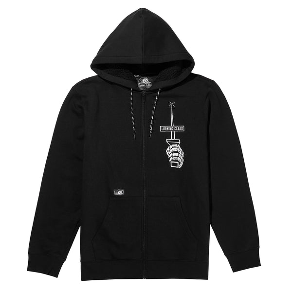 Lurking Class Stay Sharp Zip Hoodie - Black