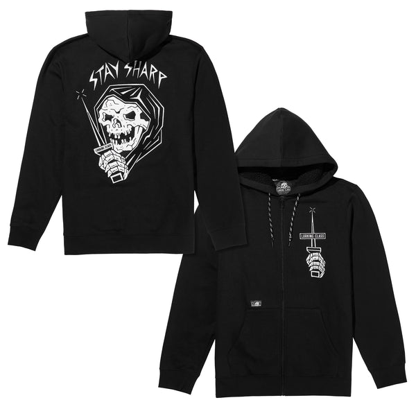 Lurking Class Stay Sharp Zip Hoodie - Black