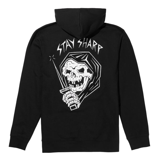 lurking class Stay Sharp Zip Hoodie - Black