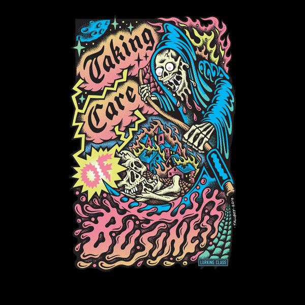 Lurking Class Taking Care Of Business Hoodie - Black