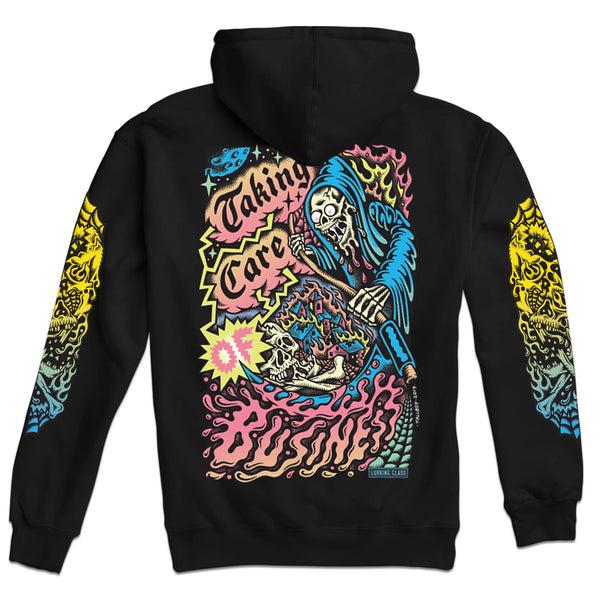 lurking class Taking Care of Business Hoodie - Black